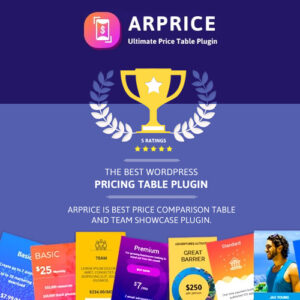 ARPrice WordPress Pricing Table Plugin