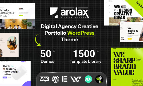 Arolax Creative Digital Agency Theme Free