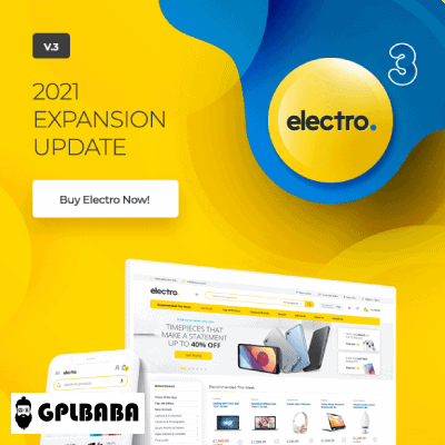 Electro Electronics Store WooCommerce Theme FRee