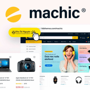 Machic Electronics Store WooCommerce Theme