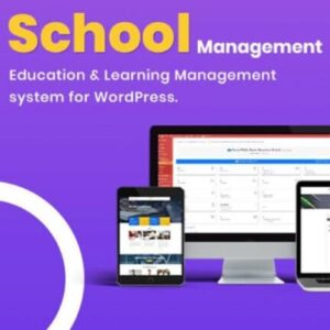 School Management Education System WordPress Plugin