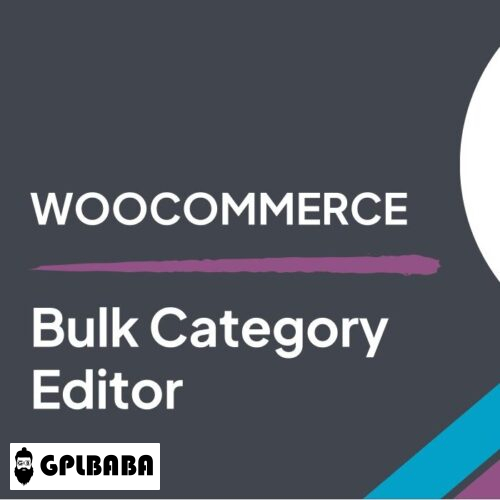 Free Bulk Category Editor for WooCommerce