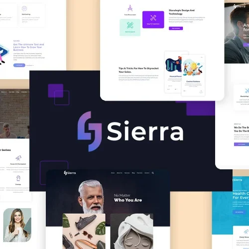 Sierra Tech Startup WordPress Theme