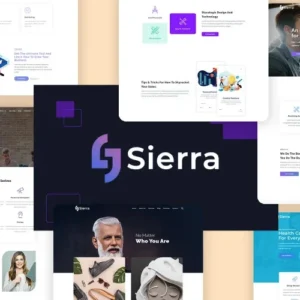 Sierra Tech Startup WordPress Theme