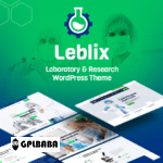 Leblix Laboratory & Research WordPress Theme