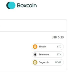Boxcoin Crypto Payment Plugin for WooCommerce