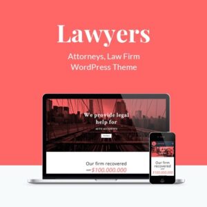 Lawyers Law Firm Attorney Theme