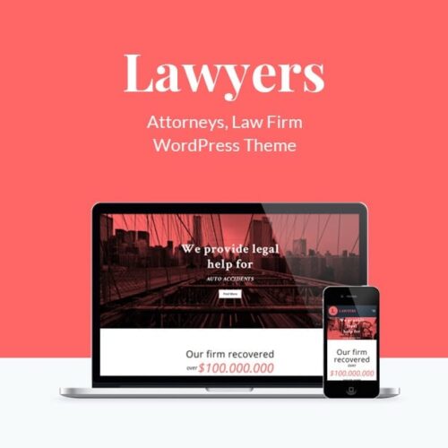 Lawyers Law Firm Attorney Theme