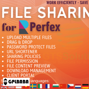 File Sharing module for Perfex CRM