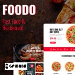 Foodo - Fast Food & Pizza Elementor Template Kit