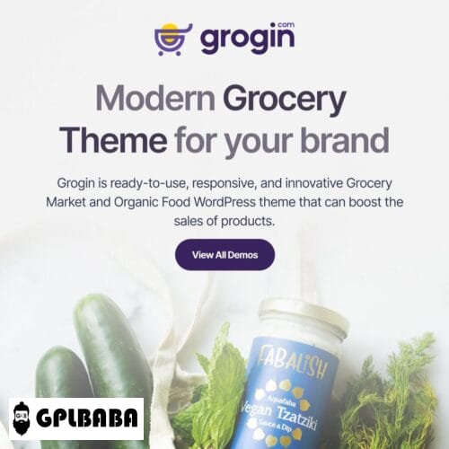 Grogin Grocery Store WooCommerce WordPress Theme