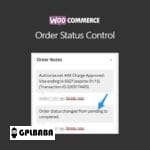 WooCommerce Order Status Control