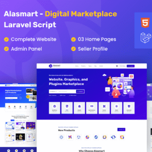 Alasmart Digital Product Download Marketplace