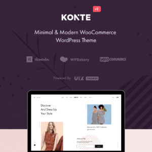 Konte Minimal WooCommerce WordPress Theme