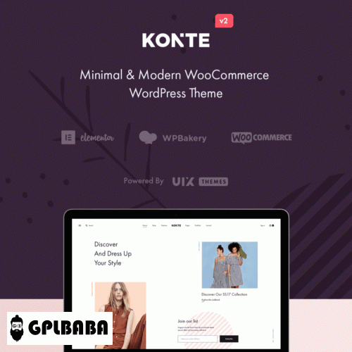 Konte Minimal WooCommerce WordPress Theme