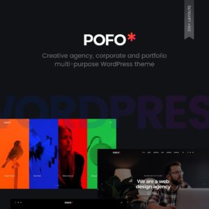 Pofo Creative Portfolio and Blog WordPress Theme
