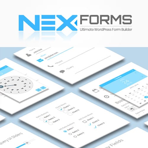 NEX-Forms The Ultimate WordPress Form Builder + 14 AddOns