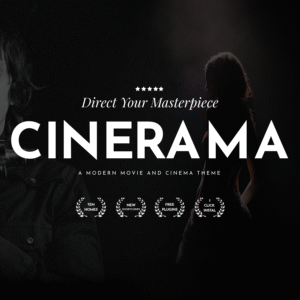 Cinerama WordPress Theme for Movie Studios and Filmmakers