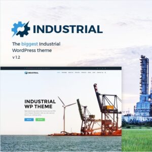 Industrial Factory Business WordPress Theme