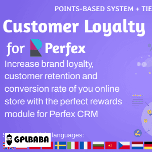 Customer Loyalty and Memberships for Perfex CRM