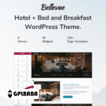 Bellevue Hotel + Bed and Breakfast Booking Calendar Theme