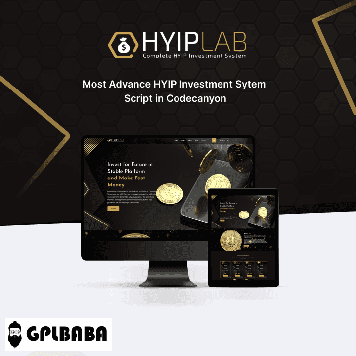 HYIPLAB Complete HYIP Investment System