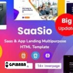 SaaSio One Page SaaS HTML Template