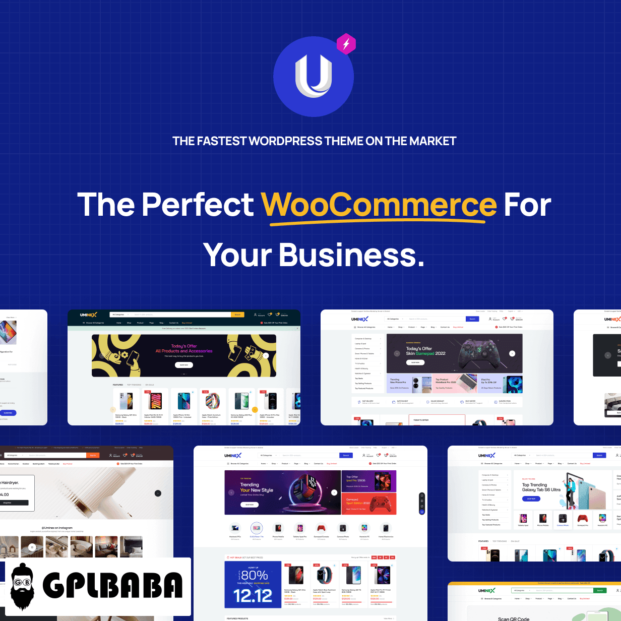 Uminex Multipurpose WooCommerce Theme