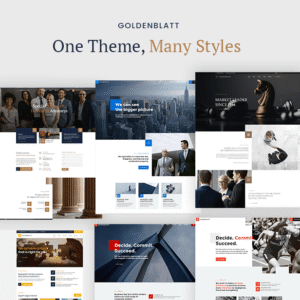 Goldenblatt Lawyer & Attorney WordPress Theme