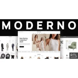 Moderno Fashion & Clothing WordPress Theme