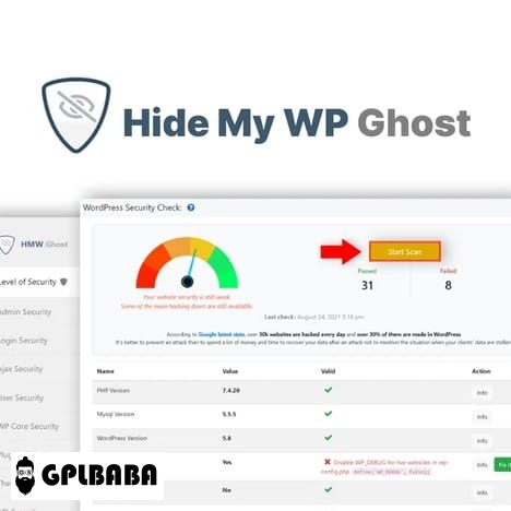Hide My WP Ghost Premium For WP