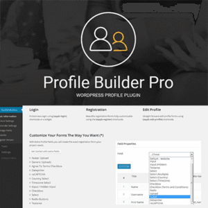 Profile Builder Pro WordPress Profile