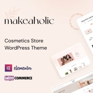 Makeaholic Beauty Cosmetics WordPress Theme
