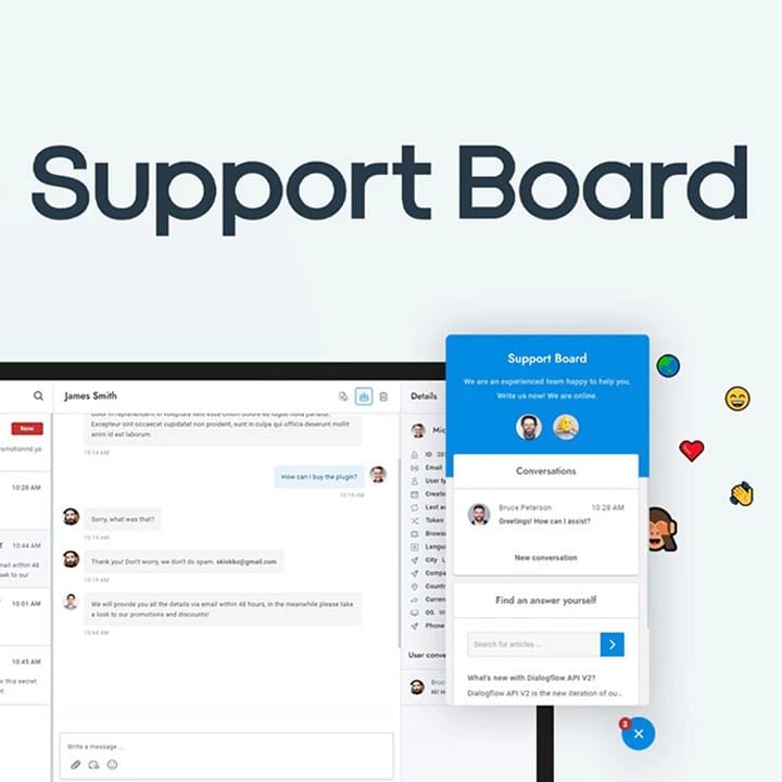 Chat Support Board Chat OpenAI Chatbot
