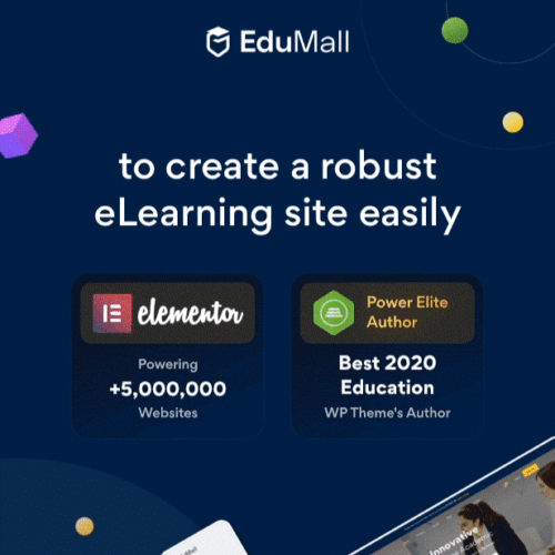 EduMall Professional LMS Education Center WordPress Theme
