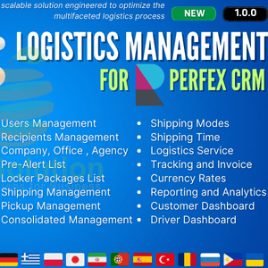 Logistics Management Module for Perfex CRM
