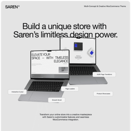 Saren Multi-Concept WooCommerce WordPress Theme
