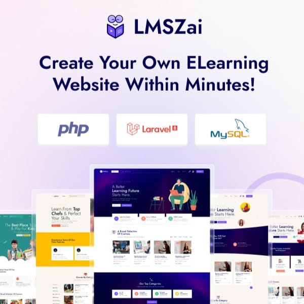 LMSZAI LMS Learning Management System (Saas)
