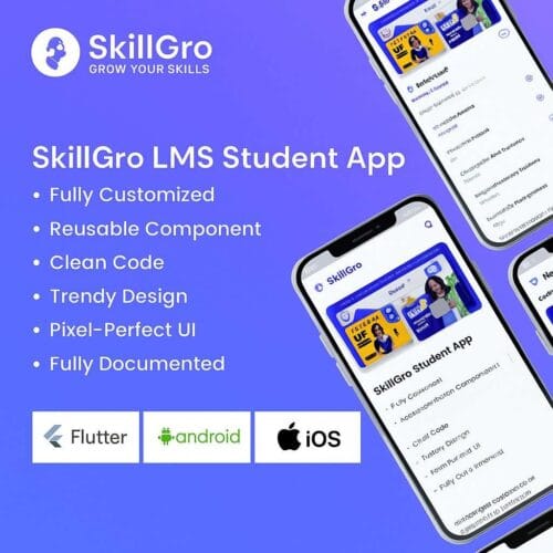 SkillGro LMS Course & Learning Management System Laravel Script - Image 1