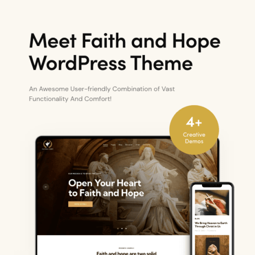Faith & Hope Christian Church & Religion WordPress Theme