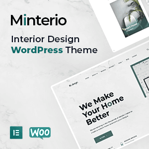 Minterio Interior Design WordPress Theme